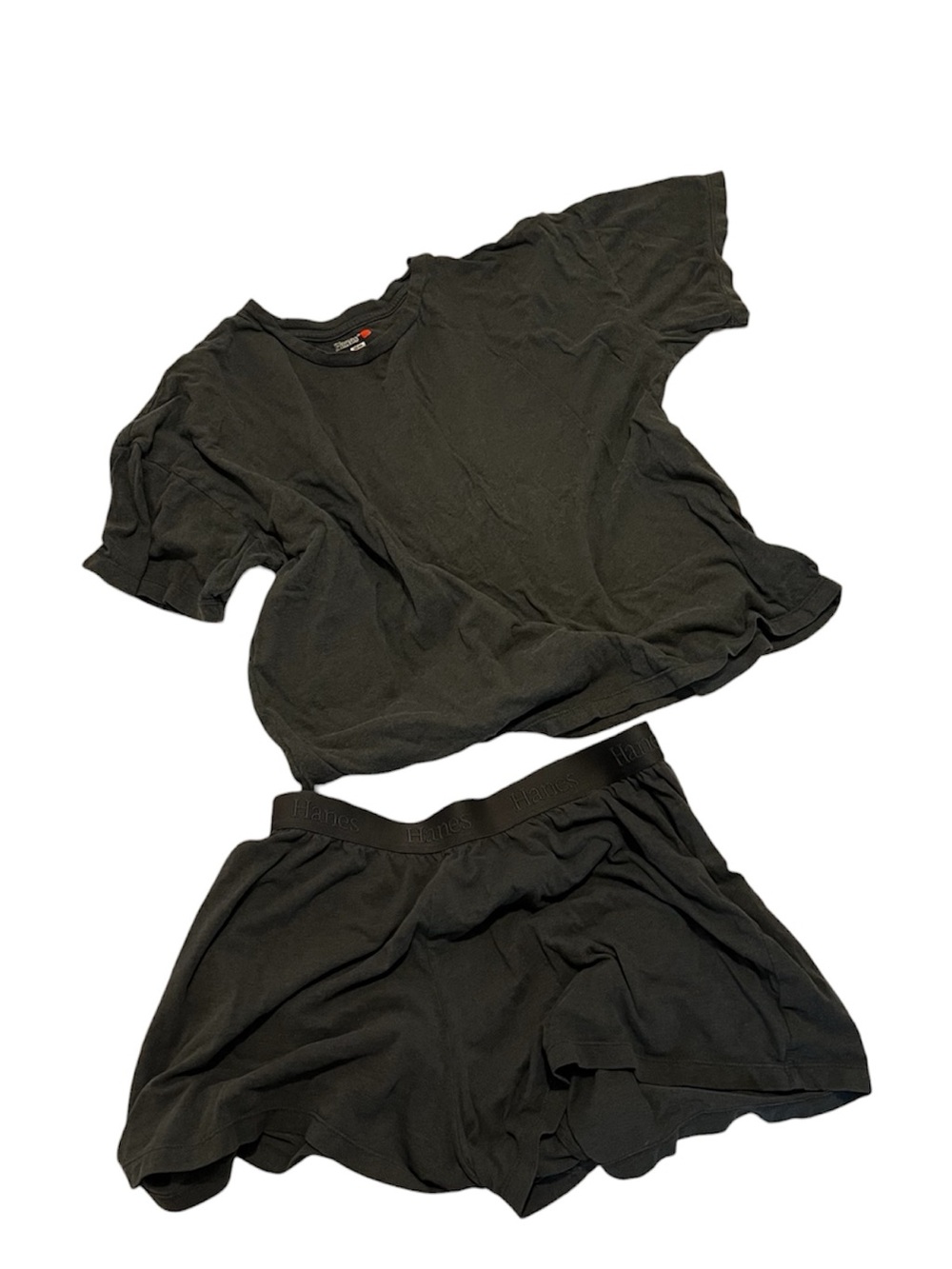 Hanes Tee and Boxer Shorts Set